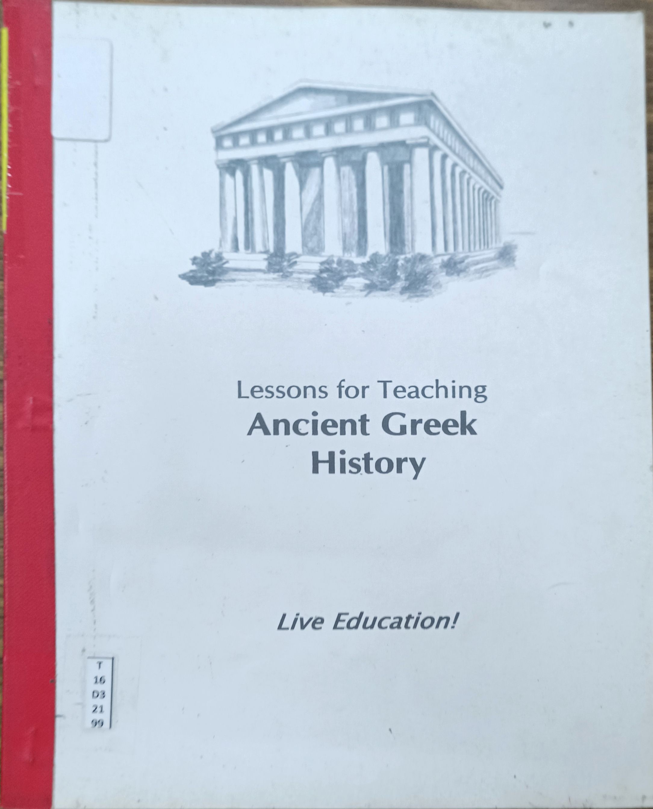 Lessons for Teaching Ancient Greek History