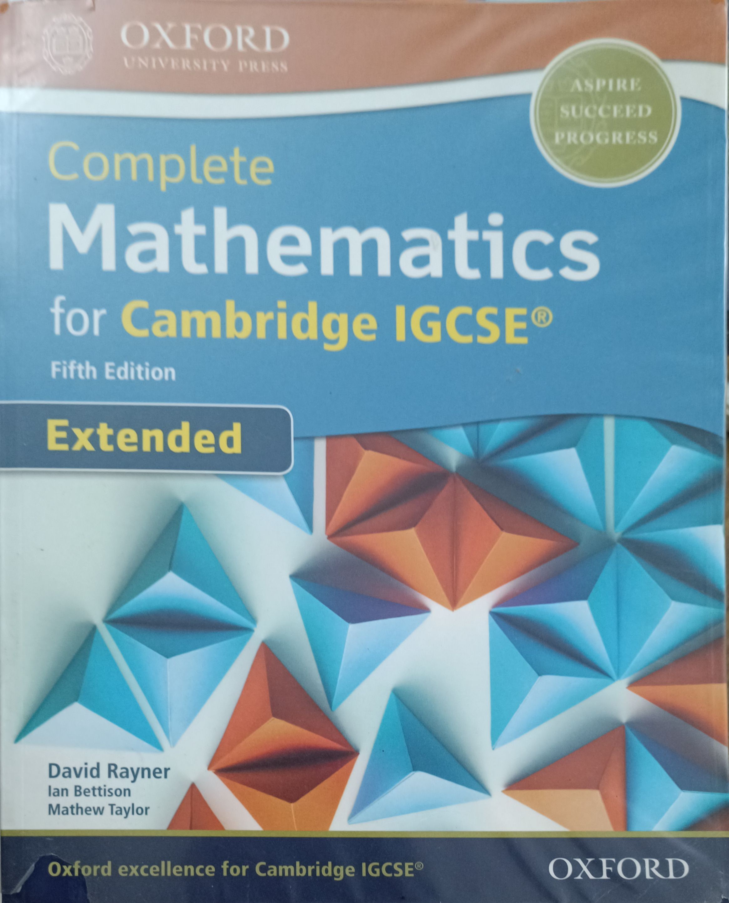Complete Mathematics for Cambridge IGCSE (Fifth Editon) Extended