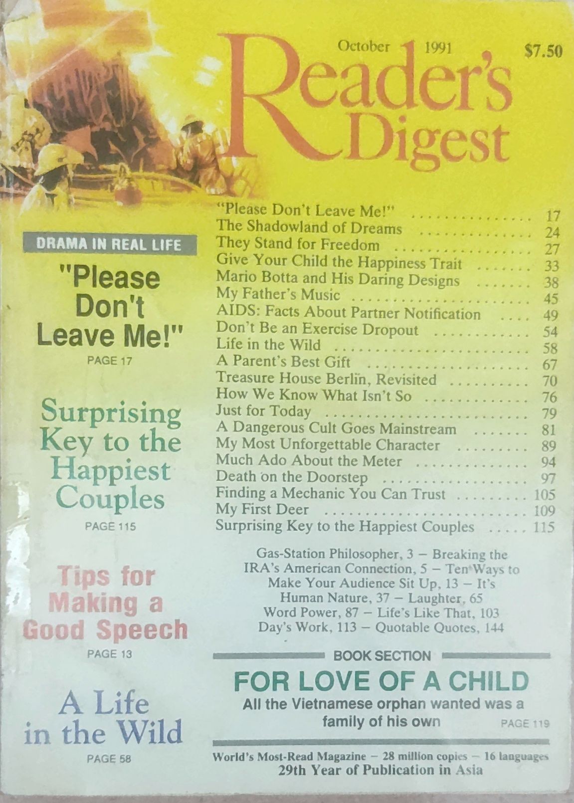 Reader's Digest October 1991