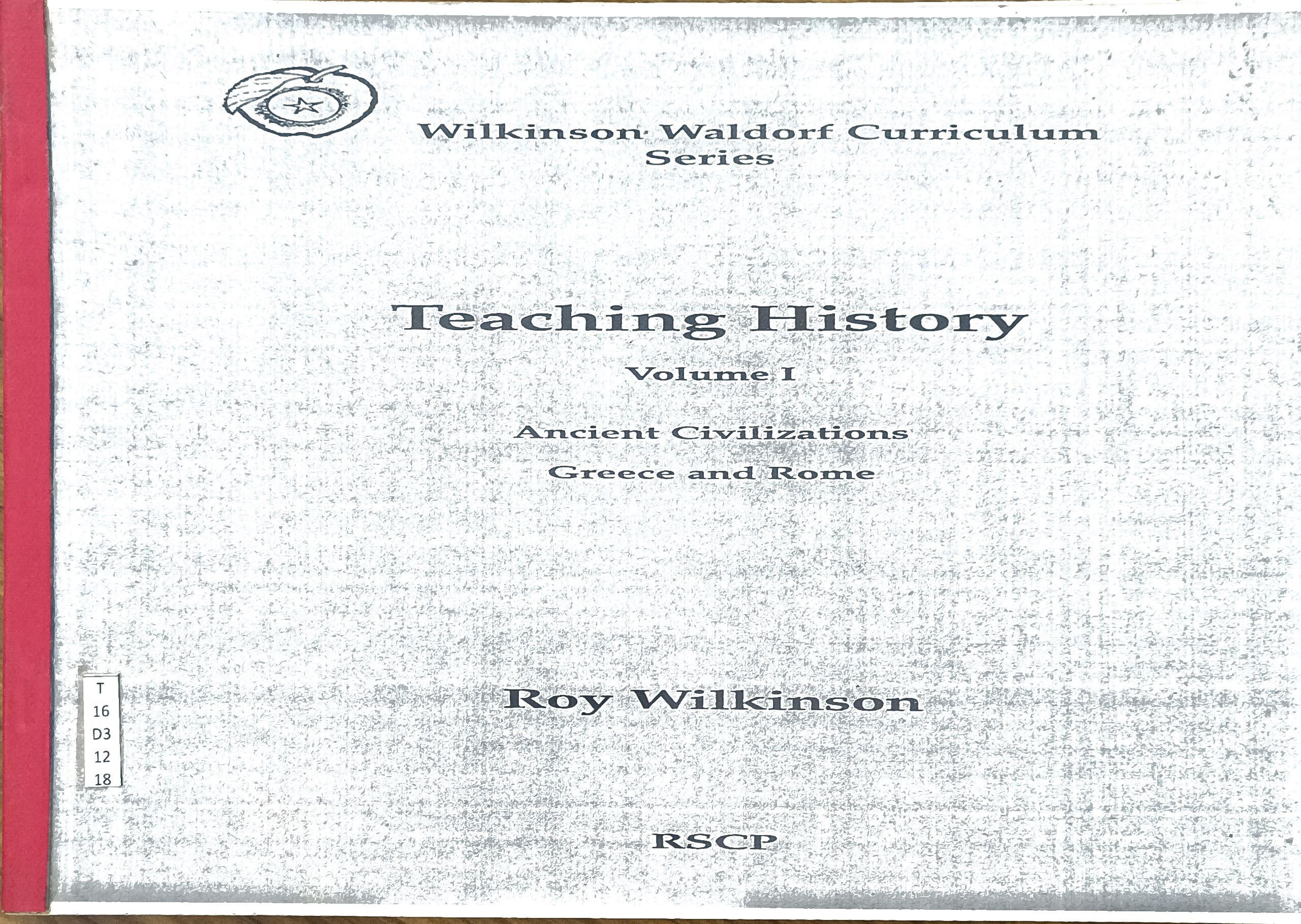 Teaching History Vol.I (Ancient Civilizations)