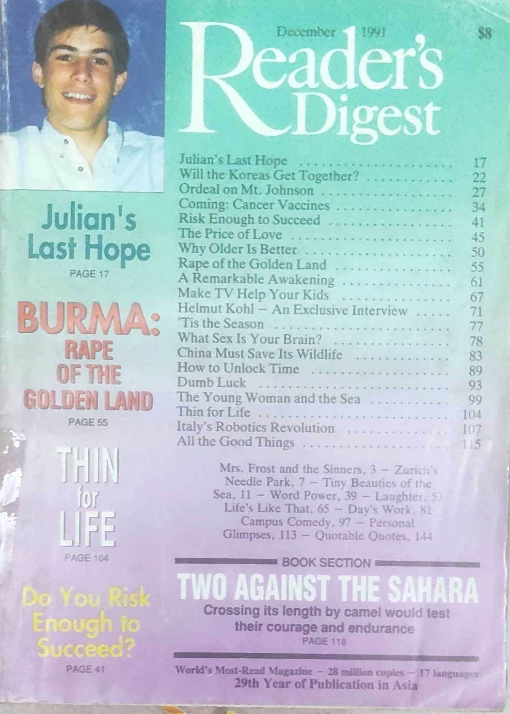 Reader's Digest December 1991