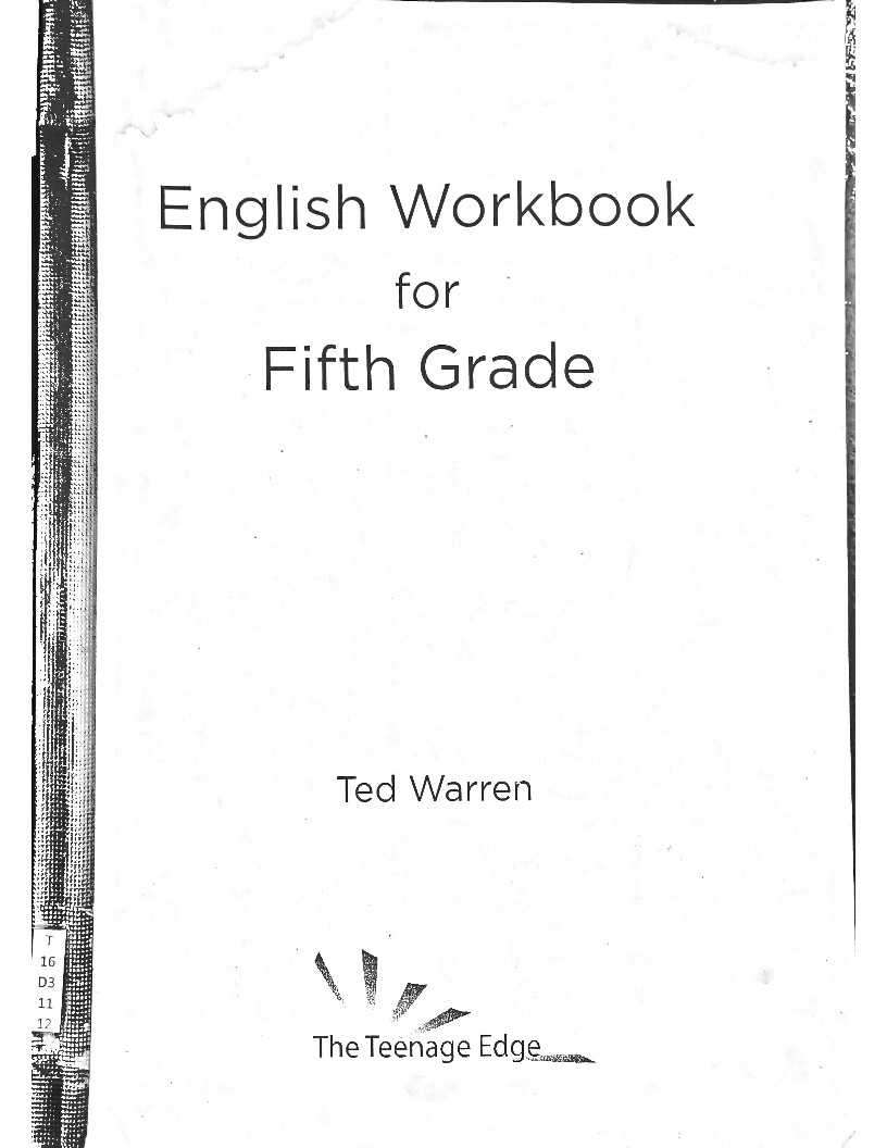 English Workbook for Fifth Grade