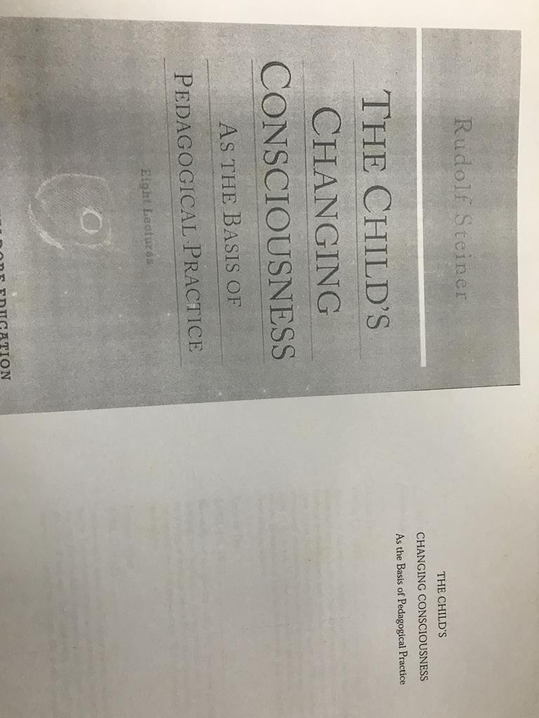 The Child's Changing Consciousness