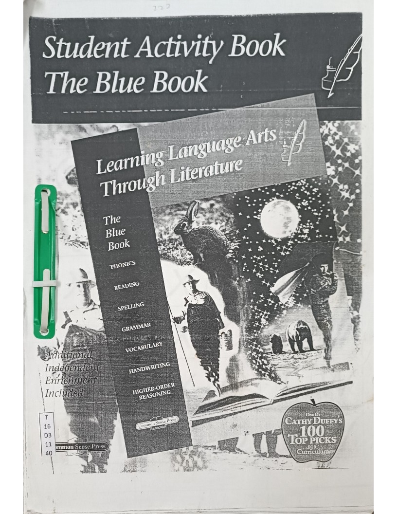 LLATL -Student Activity Book (The Blue Book)