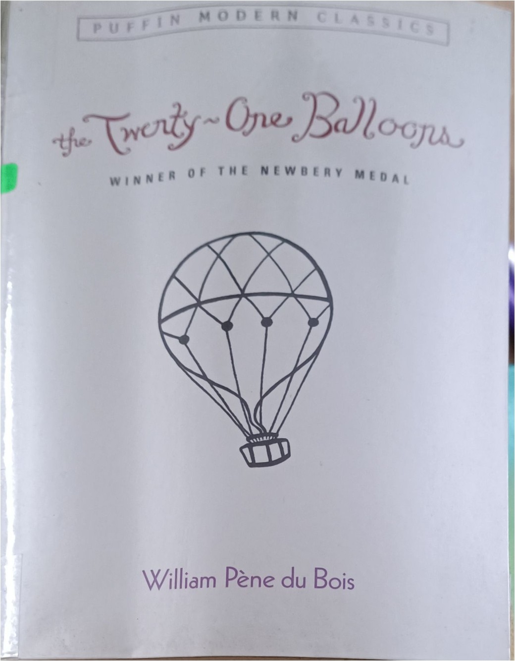 the Twenty-One Balloons