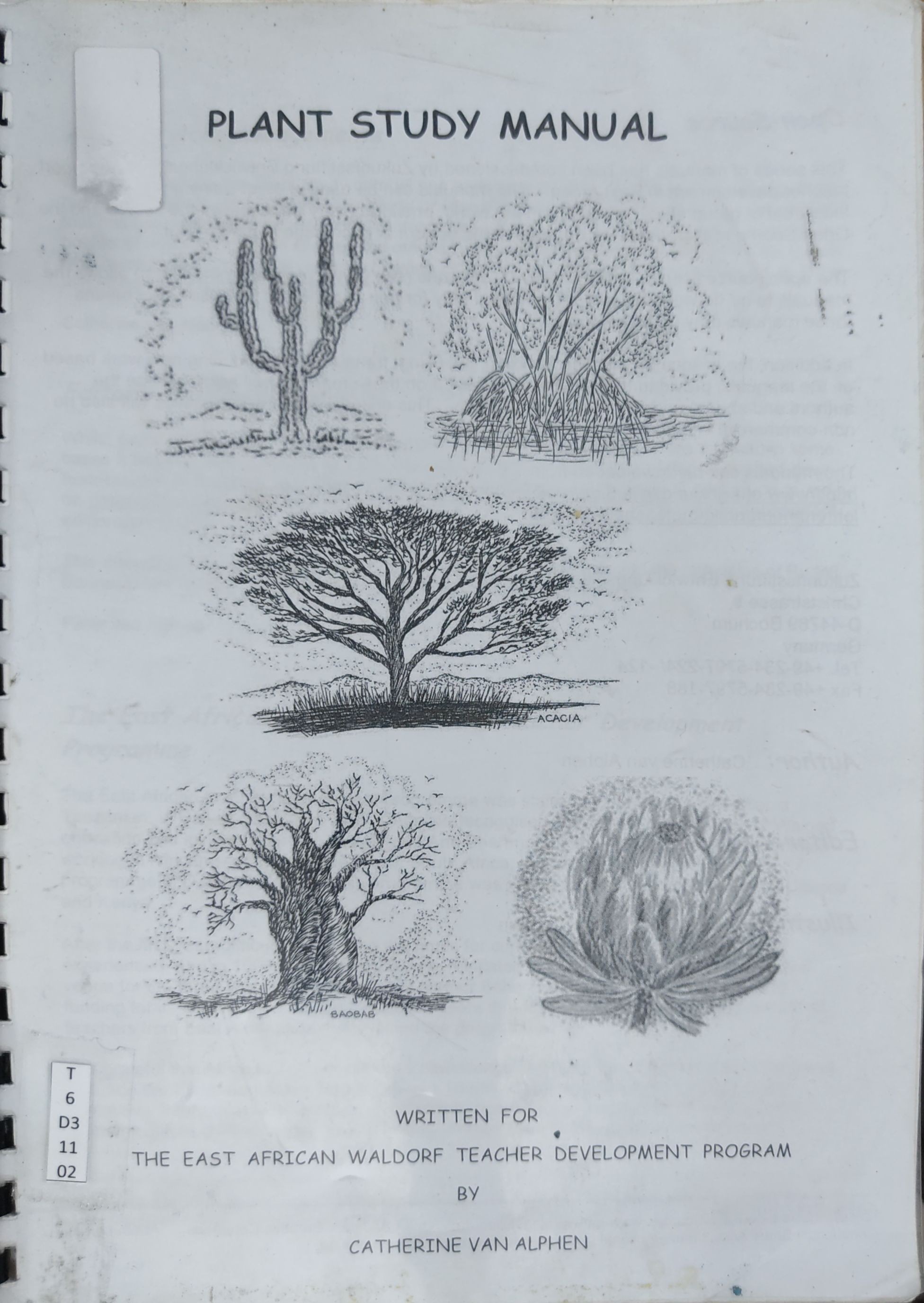 Plant Study Manual