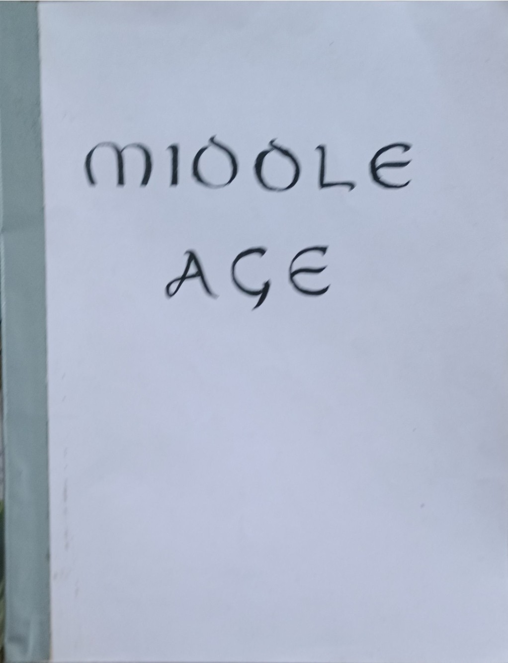Middle Age (Grade 6)