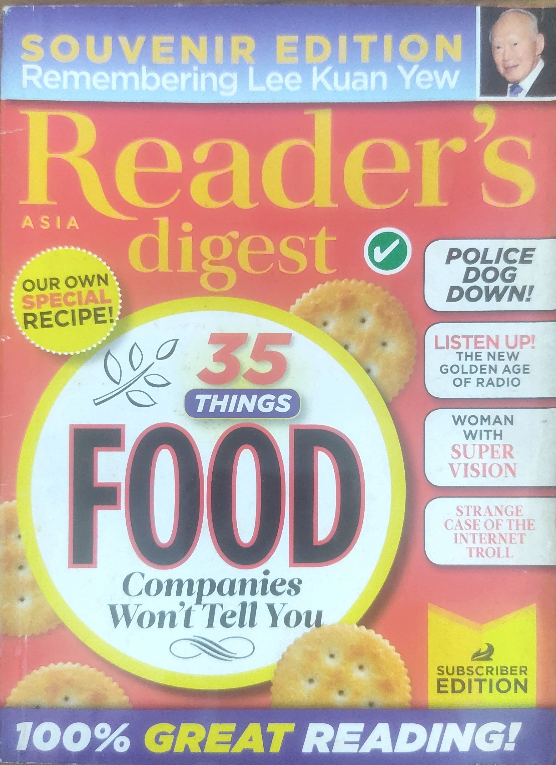 Reader's Digest Vol. 105 No. 630
