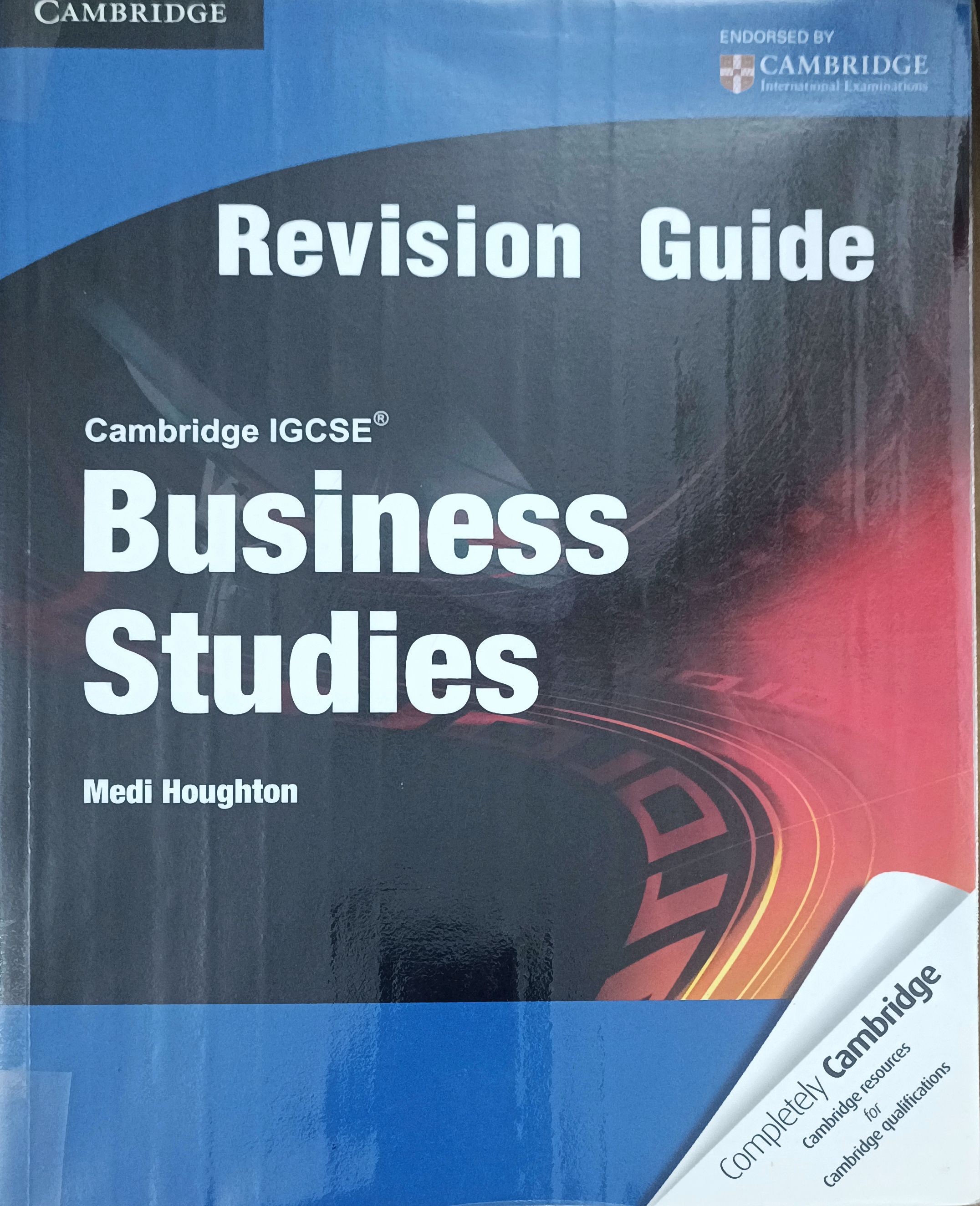 Cambridge IGCSE Business Studies (Revision Guide)