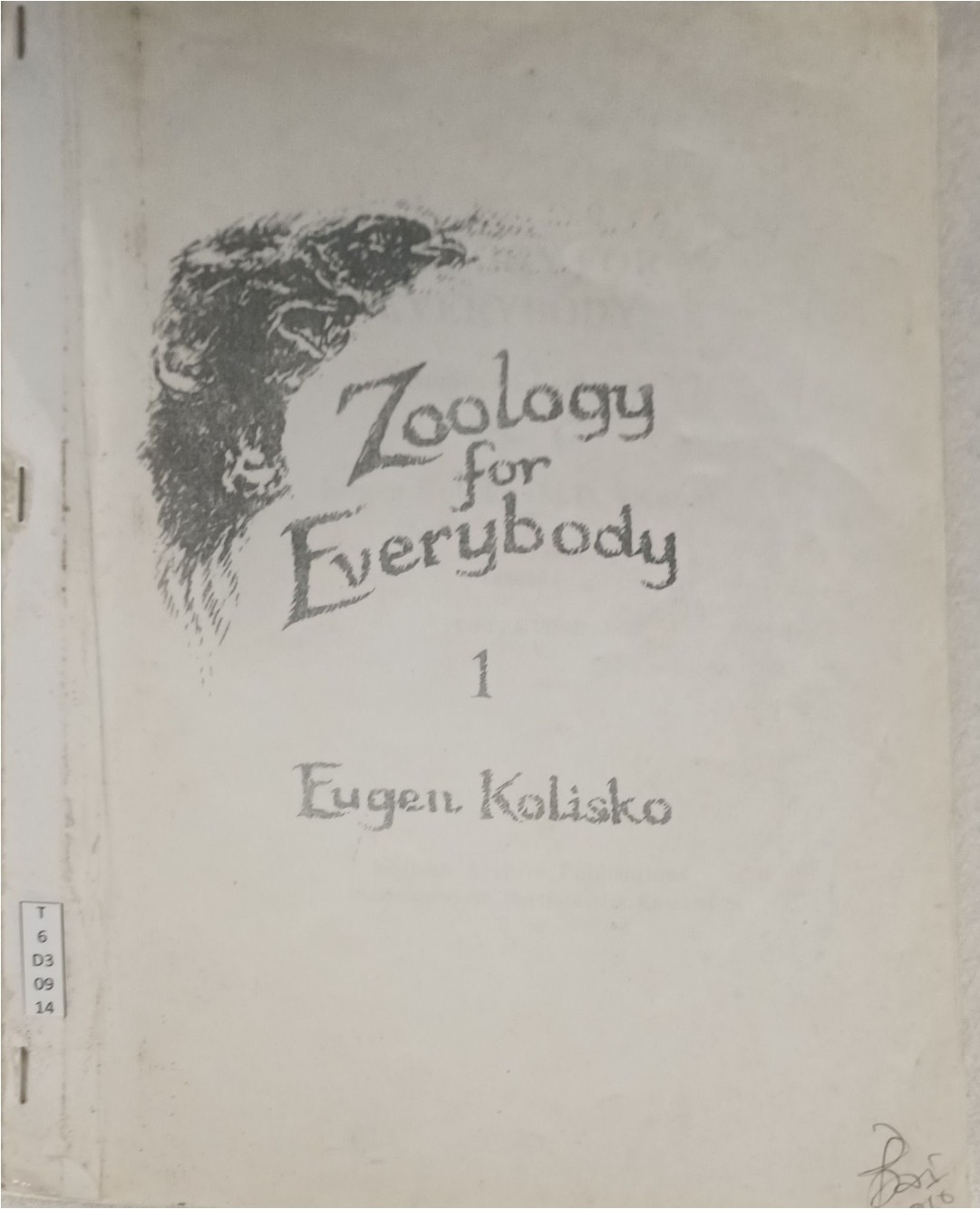 Zoology for Everybody 1