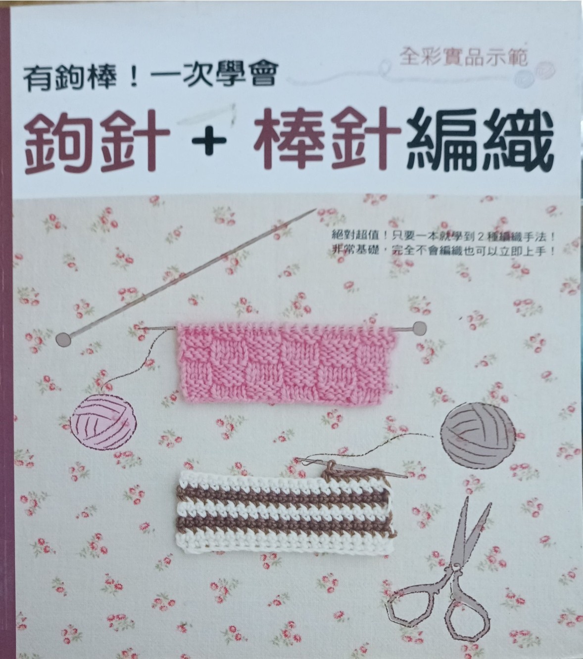 有钩棒！一次学会 钩针 + 棒针编织