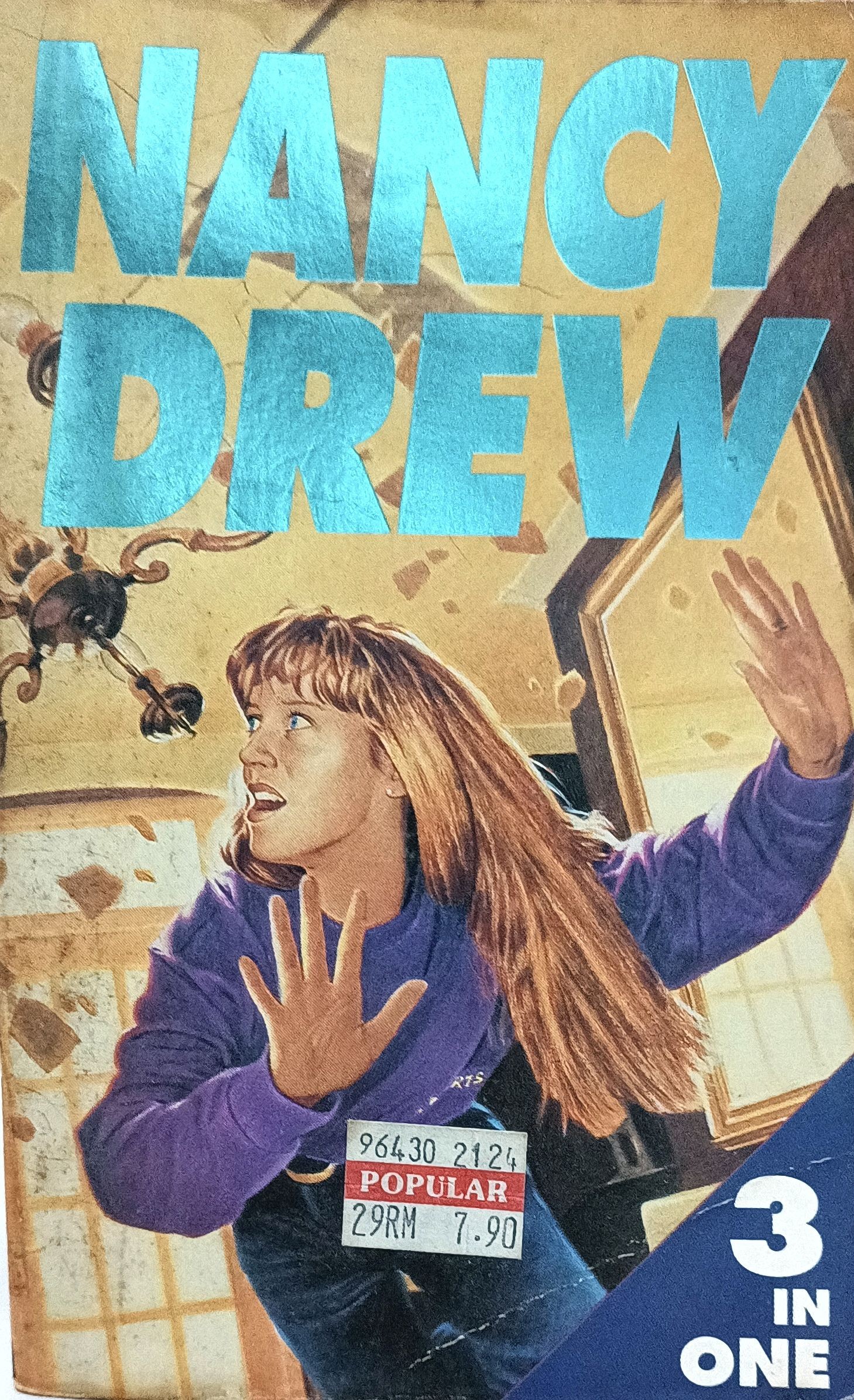 Three Great Nancy Drew Mysteries: The Twin Dilemma/ The Captive Witness/ The Mystery of the Winged Lion